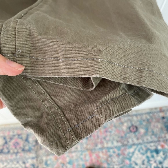 Columbia Pants Mens 34x26* Brown Zip Pocket Canvas Outdoor Cotton Work Carpenter - Picture 6 of 14